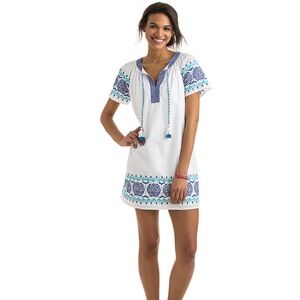 Medallion Popover Dress